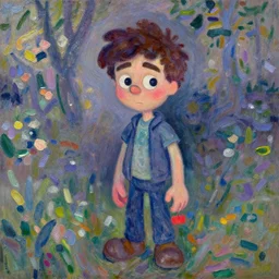the mystery shak from gravity falls, impressionism by monet, trending on artstation,