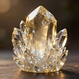 formed like crystal, art station, crystal carved, volumetric lighting, beautiful, golden hour, sharp focus, ultra detailed, concept art
