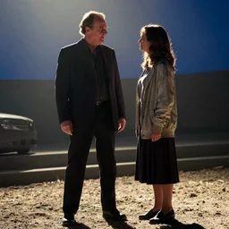 Jack Nicholson plays Terminator, scene where Jack Nicholson saves Sarah Connor