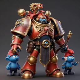 smurfs warhammer marines 4 0 k digital art, by takehiko inoue and kim jung gi and hiroya oku by thomas kinkade 3 d high definition, trending on artstation, photorealistic, high resolution, 8 k, octane, hyper detailed, trending on deviantart insane details, intricate, elite, ornate, elegant trend, unreal engine