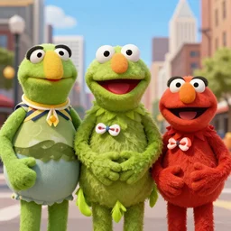 it's always sunny in philadelphia and all characters are muppets