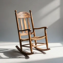 a rocking chair moving by itself