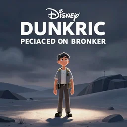 Disney's Pixar Dunkirk, cartoon, animated style