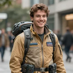 photo of a time traveler, 8k