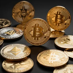 A lot of crypto tokens (bitcoin, Ethereum, etc.) shine