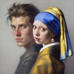 beautiful painting by jeremy mann yoji shinkawa patrick nagel, only one head single portrait team fortress 2 scout the girl with the pearl earring as jinx the team fortress 2 scout team fortress 2 scout team fortress 2 scout scout team fortress 2 scout, intricate, elegant, highly detailed, digital painting, artstation, concept art, smooth, sharp focus, illustration, art by artgerm and greg rutkowski and alphonse mucha, 8 k