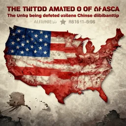 the united states of america after being defeated under chinese dictatorship H 896