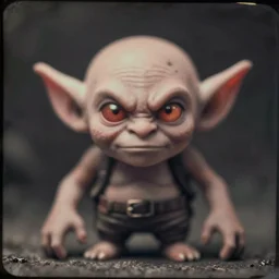 blurry goblin,art by Patrick Woodroffe,trending on artstation, elongated lighting microscopic view,tilt-shift ,tintype ,Myst ,anime ,symmetrical,