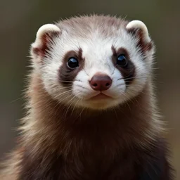 a ferret as rocket raccoon, concept art, detailed face, fantasy, highly detailed, cinematic lighting, digital art painting by greg rutkowski