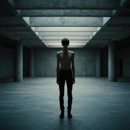 slenderman, cinematic shot, liminal space, fujicolor sample