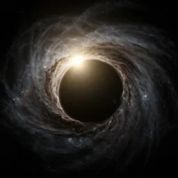 light behind a black hole detected for the first time