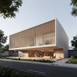 a house by zaha hadid. octane render