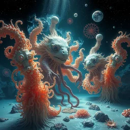 creatures infusion digitaltransformation images underwater astrophotography parfait luscious contemporaryart kaur fractal submerged [... ] natgeo fractal apocalyptic illustration groundwater venetian