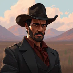 elon musk in red dead redemption 2, artstation, cartoon, elegant, highly detailed, digital painting, concept art, smooth, sharp focus, illustration, art by ghibli, makoto shinkai, don bluth, fujita goro, jean giraud, atey ghailan, akihiko yoshida, tom whal