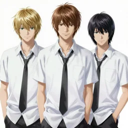three princes, style of death note