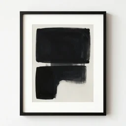 Minimalist Abstract Art, Art Print, by Gary Hume, trending on Saatchi Art