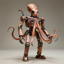 2 0 0 - foot - tall octopus robot kaiju made of hourglass, still from 1 9 7 0 s b - movie