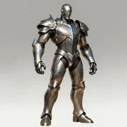 powerful male tin man, matthew mcconaughe as tinman, full body character concept, covered in full metal armor, plating, art nouveau, super powers, fantasy, intricate, elegant, highly detailed, digital painting, artstation, concept art, shining, sharp focus, illustration, art by stanley lau