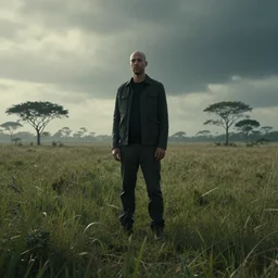 neil blomkamp film landscape, hyper realistic, cinematic