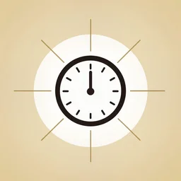 [ app logo ]! of a clock, award winning, [ 4 k ], pinterest logos, centered!, golden ratio!, [ symmetrical ]!!