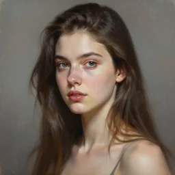 woman, highly detailed, oil painting, trending on artstation, concept art, sharp focus, illustration, global illumination, shaded, art by relmartist, rellies, natkitkats, relm