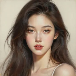 beautiful woman, illustration, painting oil on canvas, intricate portrait, detailed, illustration, hd, digital art, overdetailed, art, concept, art