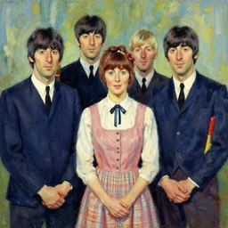 the beatles as hilbillies by monet