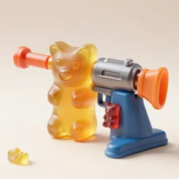 gummy bear machine gun