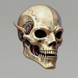 exoskeleton biomechanical desert mask concept art hybrid, in style of Doom Eternal, in style of Midjourney, stylized, detailed and intricate, elegant, ornate, horror, elite, ominous, haunting, beautiful digital painting, cinematic, cgsociety, H.R. Giger, James jean, Noah Bradley, Darius Zawadzki, vivid colors and vibrant outlines