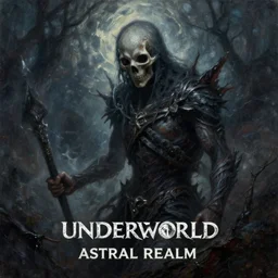 underworld astral realm death journey in oil painting, trending on artstation, award winning, emotional, highly detailed dark surrealist art