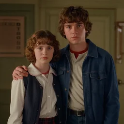 film still of jim hopper as nancy wheeler in stranger things, 8 k