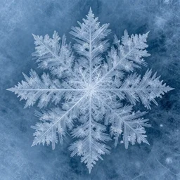 ice crystals, fractal design, 4 k photograph
