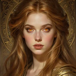madison beer as a fantasy magic woman portrait, sci - fi, amber eyes, face, long hair, fantasy, intricate, elegant, highly detailed, digital painting, artstation, concept art, smooth, sharp focus, illustration, art by artgerm and greg rutkowski and alphonse mucha