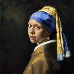 Painting of Juice WRLD by Vermeer, Dutch Golden Age
