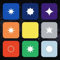 Star Seeds Astronomy cosmic color scheme