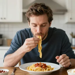 Canadian man trying to pronounce pasta