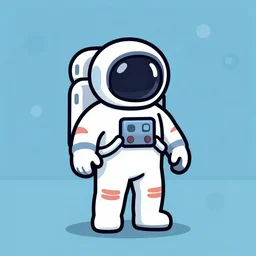 astronaut 2d game character.