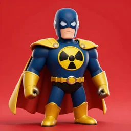 captain radiation. superhero. superhero style. cartoon. high quality. high fidelity.