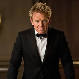 A still of Gordon Ramsay as The Terminator, george orwell