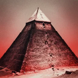 pyramid head, silent Hill ,high quality printing, fine art with subtle redshift rendering