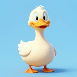 an illustration of a dictator duck, trending on artstation, central composition, very cartoon, shape focus, high detailed, by anton fadeev w 8 df