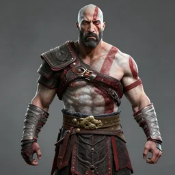 dwayne johnson as kratos, god of war, ps 5, ps 4, unreal engine 5