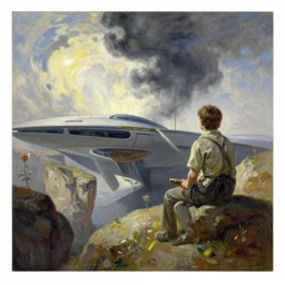 life in future, painting by gaston bussiere, craig mullins