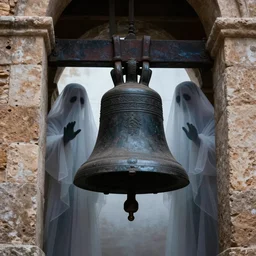 turning into ghosts The Bell of Huesca in the style of José Casado del Alisal