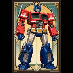 a retro 8 0's transformers cartoon movie poster marvel, art deco, comic book, greg rutkowski