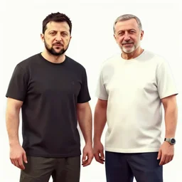 zelensky and erdogan as gta 5 characters