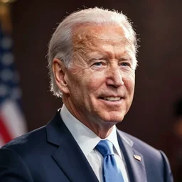 joe biden as a cute anime boy