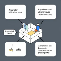A schematic of an energy based model solving problems