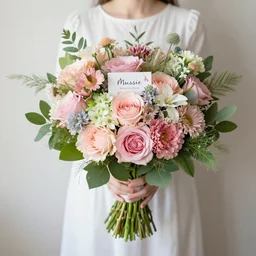 tussie mussie bouquet