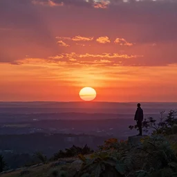insanely detailed sunset by greg rutkowski and james gurney.